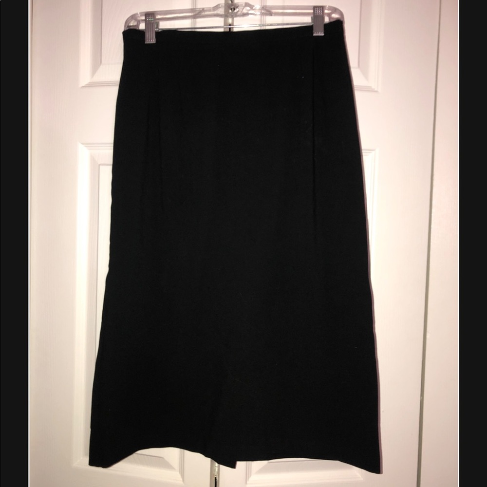 Black midi skirt vintage